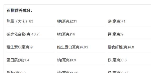 石榴有什么作用和功效(石榴有什么作用和好处)图8