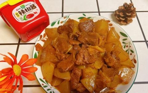羊肉炖萝卜最香的吃法,让我连吃了三碗饭都没吃